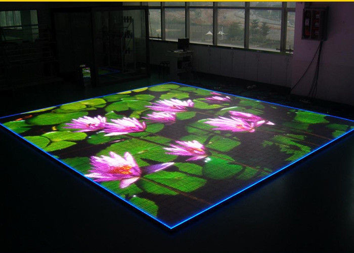 china P4 Dance Floor Led Display With Standard Cabinet Size 640 * 640mm
