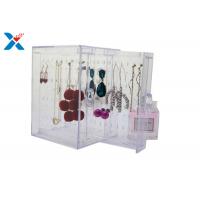 China Home Acrylic Jewelry Organizer Clear Acrylic Jewelry Box Organizer For Watches / Bracelets factory