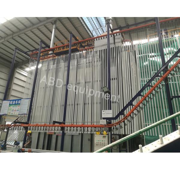 Quality Automated PP Plastic Powder Coating Booth Powder Painting Line Fast Color Change for sale