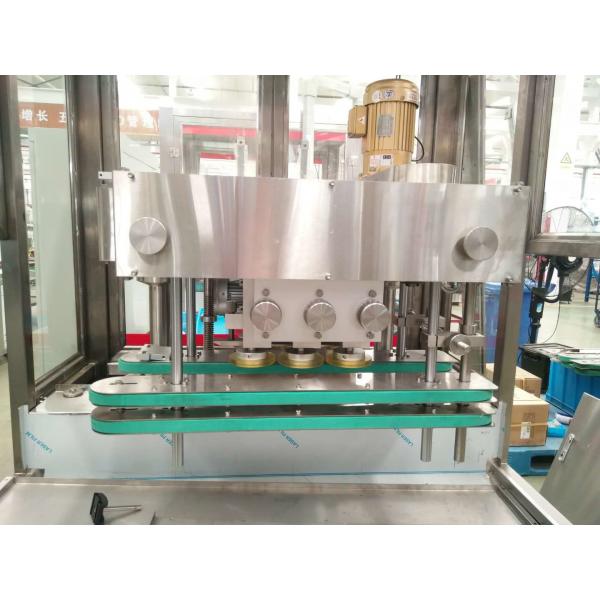 Quality High Speed Automatic Capping Machine 6 Wheels Linear Capping Machine for sale