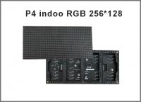 China P4 indoor LED display module 1/16 scan 256*128mm 64*32 pixel p4 RGB led video display factory