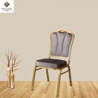 China Wholesale Fabric Velvet High Back Wedding Event Hotel Banquet Stackable Dining Church Chair factory