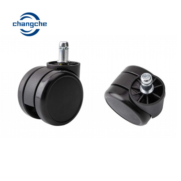 Quality Office PU 75mm Castor Wheels Furniture Moving Casters for sale