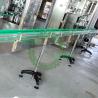 China 180 90 Degree Curve Plastic Slat Chain Belt Conveyor System For Bottle factory