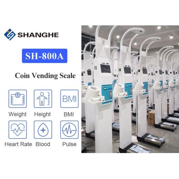 Quality Smart Voice BMI Weight Scale Machine 40 - 180 Pulse / Min Pulse 45kg Gross Weight for sale