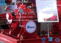 China Horizontal Centrifugal Fire Pump Ductile Cast Iron With Air / Water Cooling factory