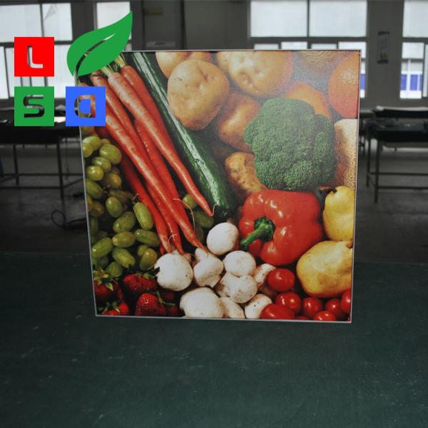 Quality LGP Technology Thickness 30mm LED Fabric Light Box Frame for sale