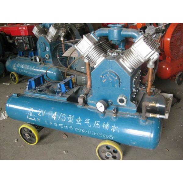 Quality High efficient diesel driven piston air compressor for gold mining 4.0 M3/min 240 L for sale