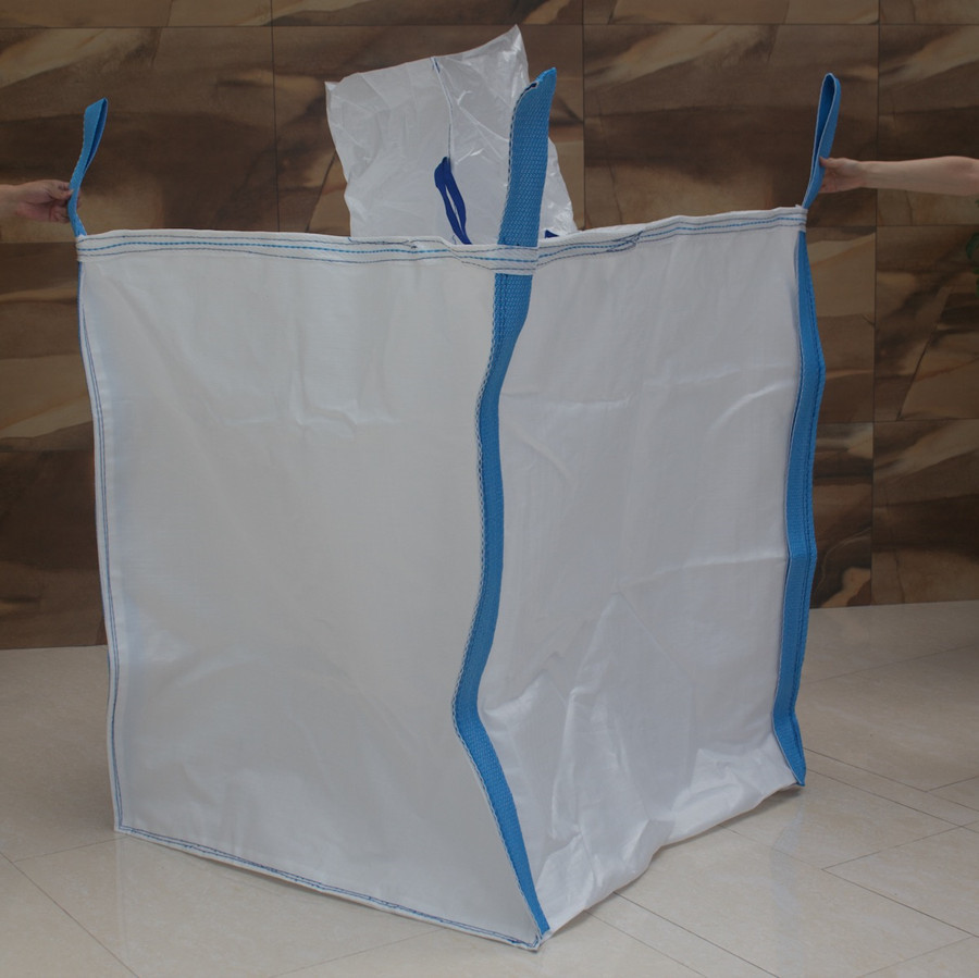 Quality 1300kg Loading Capacity FIBC Bulk Bag PP Woven Big Bag For Packing Sand Cement for sale
