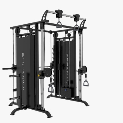 China Multifunctional Trainer Fitness Smith Machine Cable Machine Gym OEM ODM factory