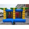China Three In One Inflatable Bounce House Combo Jungle Themed Tiger Jumper With Sport Obstacles factory