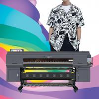 China Digital Inkjet Sublimation Paper Printer With Epson I3200A1head For Cushion/scarf/ice Mat factory