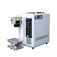 China Metal 80KHZ 3D Laser Engraving Machine , BCX 50 Watt Fiber Laser Engraver factory