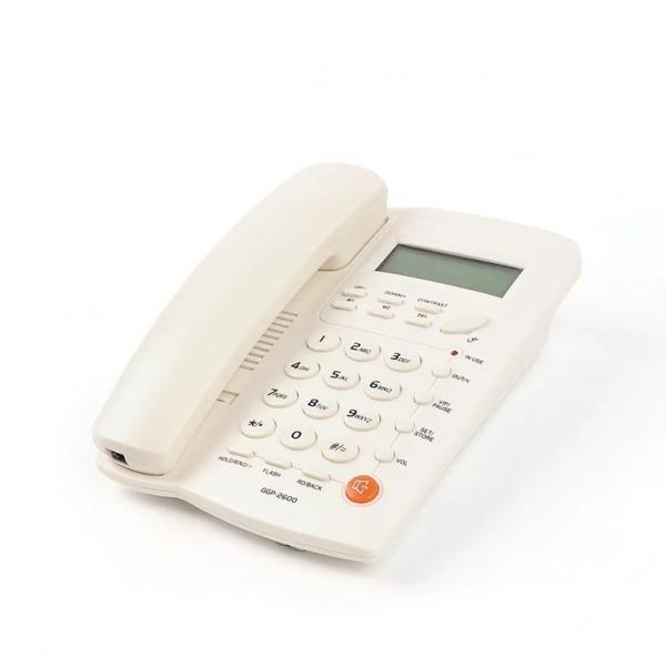 Quality Analog Caller ID Telephone Hands Free Caller Display Phone With Redial Function for sale