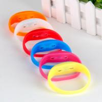 China wholesale glow bracelets radio remote controlled led wristbands factory