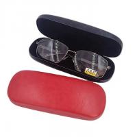 China Custom Print PU Metal Glasses Case With Super Protective Performance factory