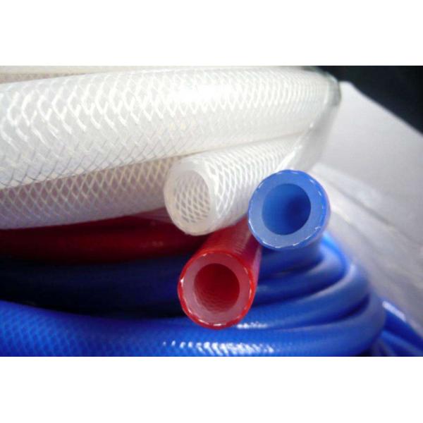 Quality Fiber Braided Reinforced Silicone Hose Heat Resistant For Food Industries for sale
