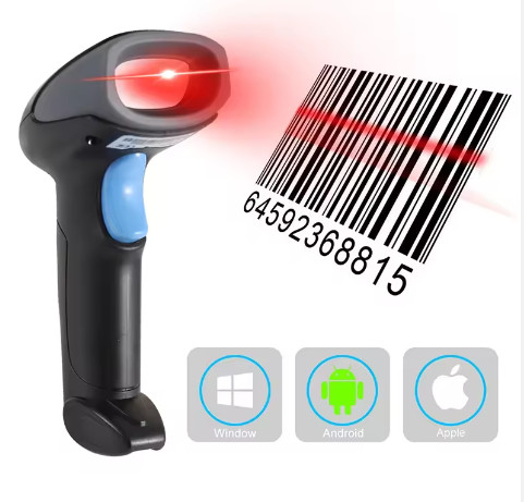 Quality Android Handheld Barcode Scanner Fast Speed Wireless Bluetooth With High for sale