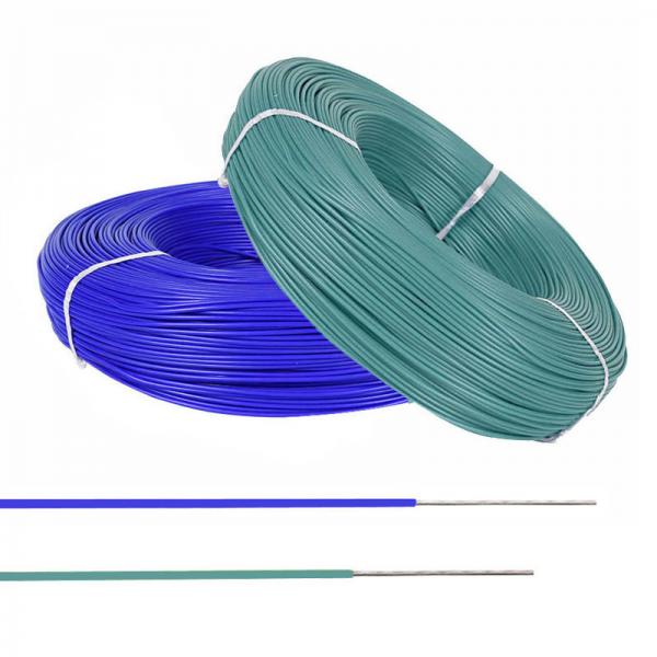 Quality Stranded PFA Insulated Wires 24 AWG high temperature Wire With 9 Colors for sale