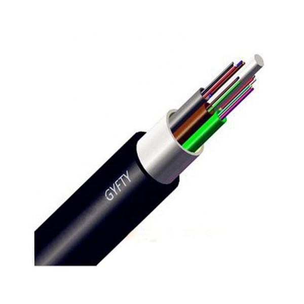 Quality GYFTY Outdoor 24 Core Single Mode Fiber Optic Cable G652D for sale