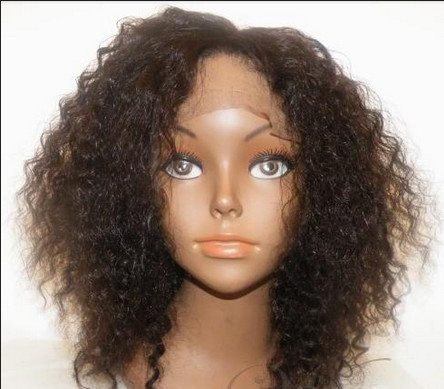 Quality Glueless Full Silk Blonde Human Hair Wigs / Brazilian Lace Front Wigs for sale