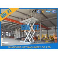 China 6M Stationary Auto Basement Hydraulic Car Lift factory