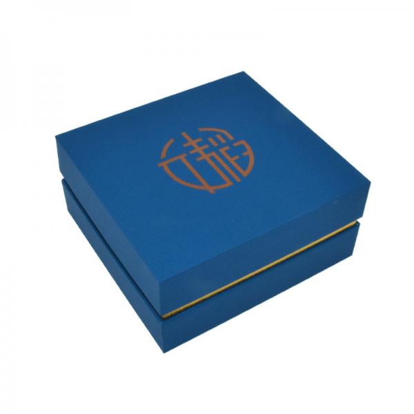 Quality Cardboard Branded Pre Wrapped Gift Box Silk Packaging Two Lid Bottom for sale