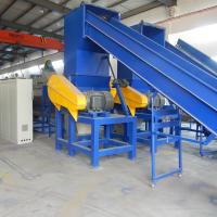 China High Output Plastic Recycling Line , Plastic Film Recycling Machine / Equipment factory