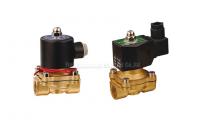 China 16~50mm Orifice 2/2 Brass Pneumatic Solenoid Valve G1/2&quot;~G2&quot; With Viton Seal factory