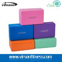 China Ningbo Virson Yoga Pilates Stretch Exercise Gym EVA Foam Yoga Block / Brick factory