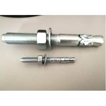 Quality M6-M24 Wedge Anchor Bolts For Stone Concrete Grade 4.8 8.8 Iron Material for sale
