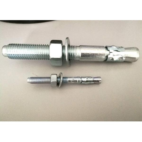 Quality M6-M24 Wedge Anchor Bolts For Stone Concrete Grade 4.8 8.8  Iron Material for sale