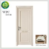 Quality Soundproof Painting WPC Wood Doors Upvc anti Moisture Apartment Use for sale