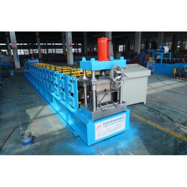 Quality 18 forming stations C type purlin roller making machine width adjustable 0.5 to for sale