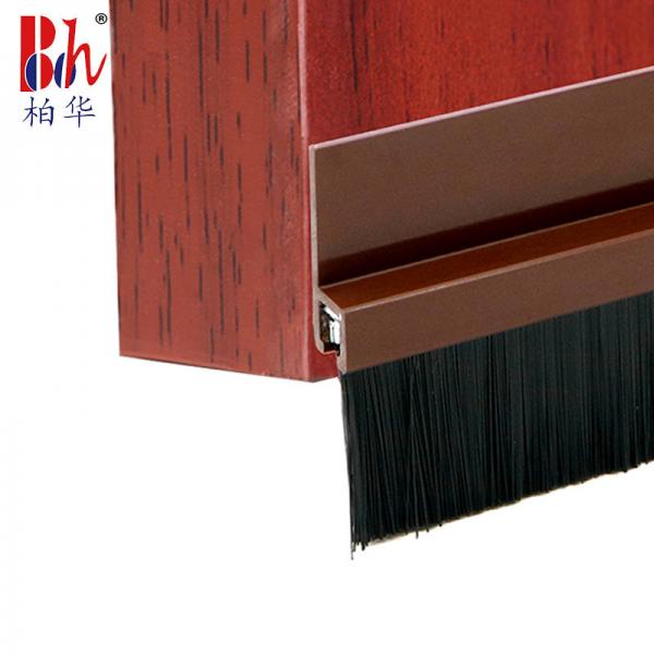 Quality Self Adhesive Door Bottom Seal Strip Flexible Brush Type Door Sweep for sale