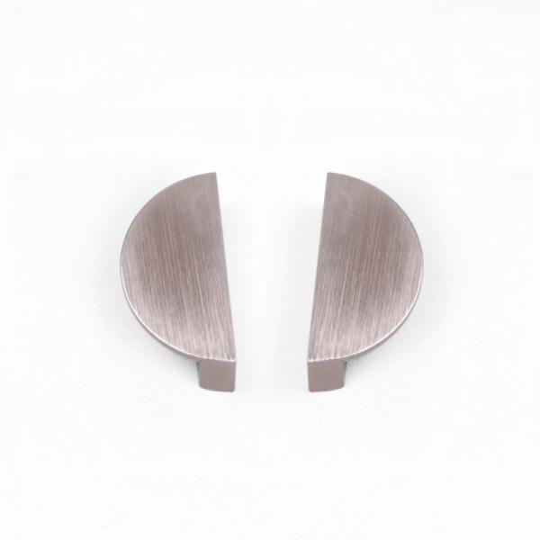 Quality OEM 90mm Aluminum Alloy Half Moon Drawer Handles for sale