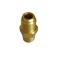 China Lead Free Brass Brass Hex Nipple , 3/8'' Forged Pipe Fitting for sale
