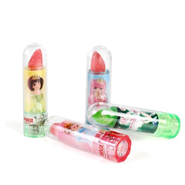 Quality Customized GMP CC Stick Cany Lipstick Shaped Hard Sweet for sale