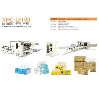 China 0-100m/Min Facial Tissue Making Machine With Folding Size 200mm factory