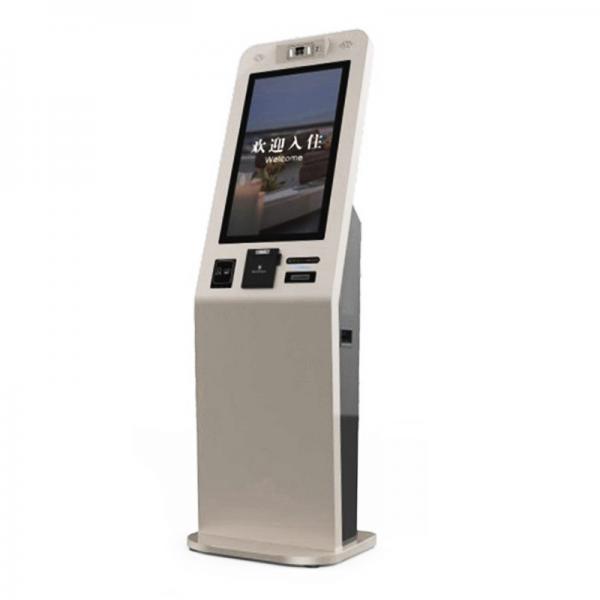 Quality ODM FCC Customer Service Kiosk Self Payment Machine With Room Card Dispenser for sale