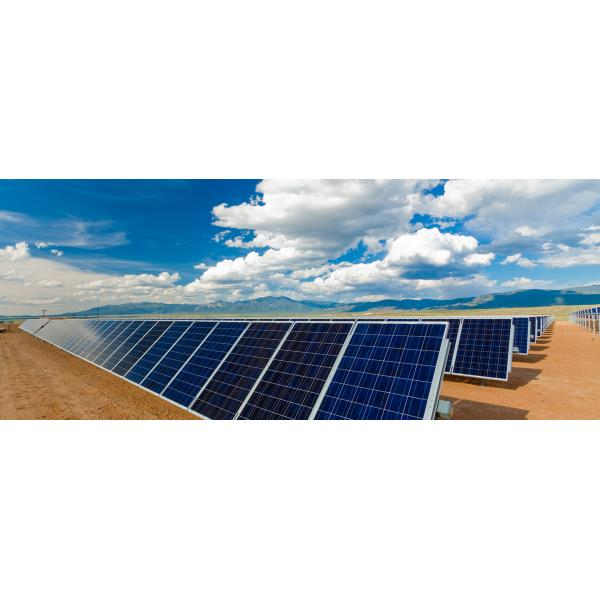 Quality Turnkey Solar Panel Ground Mounting Systems Hot - Galvanized Steel 130mph Wind for sale