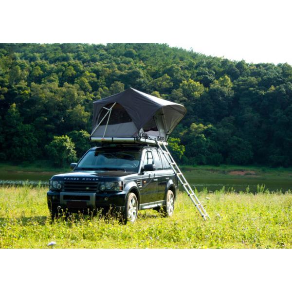 Quality Outdoor Adventure Car Roof Camper Tent , 2 Person Aluminium Roof Top Tent for sale
