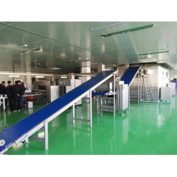 Quality -40℃ Auto Freezing Tunnel Pastry Dough Laminator Machine For Croissant and for sale