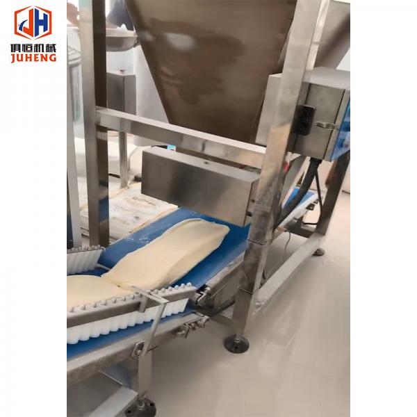 Quality 8600pcs/H High Yield Lachha Paratha Production Line Indian Flat Bread Production Line for sale