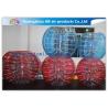 China Body Zorbing Inflatable Bumper Ball , Giant Hamster Ball For People Protection factory