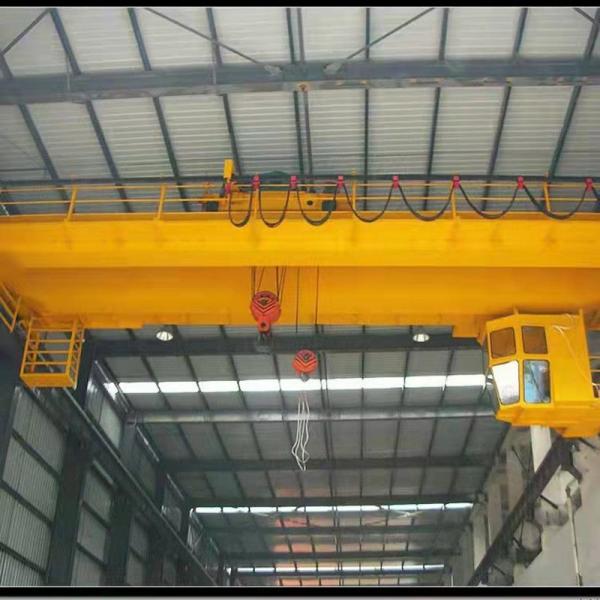 Quality QD Double Girder Overhead Travelling Crane Box Type 10-800 Ton for sale