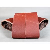 China Aluminum Oxide Custom Sanding Belts 4 X 36 Sanding Belts / Cloth Sanding Belt factory