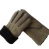 China New design classical Shearling Sheepskin Gloves sheepskin double face gloves factory