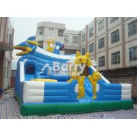 China Kids Inflatable Theme Park Animal Zoo Playground With Slide Tunnel For Fun Park Entertainment Bouncy Castles Rent factory