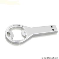 China Kongst Customized Stainless steel USB Pendrive USB Bottle Opener Free Sample factory